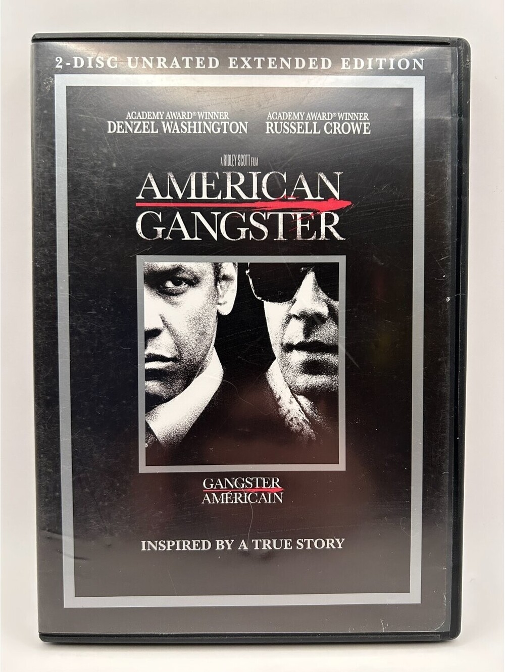 American Gangster DVD Unrated Extended Edition Denzel Washington 2000s Crime
